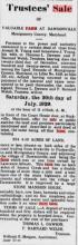 1929 Sales Ad for Young to Windolph
