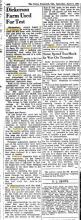Frederick News - test on Dickerson farm - 7 Apr 1951