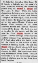 Bready wedding