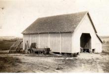 Corn crib 1930