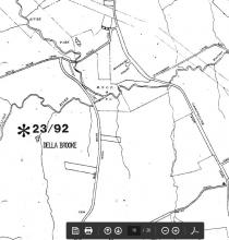 Map from Maryland Historical Trust M: 23-92