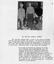 The Montgomery Business of Farming Education Program - 1957