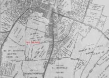 1956 Upper Montgomery County Land Use Map