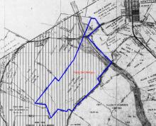 1956 Upper Montgomery County Land Use Map