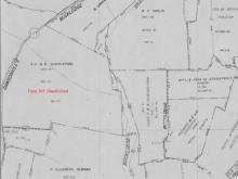 1956 Upper Montgomery County Land Use Map