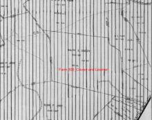 1956 Upper Montgomery County Land Use Map