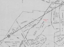 1956 Upper Montgomery County Land Use Map