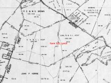 1956 Upper Montgomery County Land Use Map