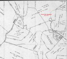 1956 Upper Montgomery County Land Use Map