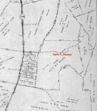 1956 Upper Montgomery County Land Use Map