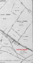 1956 Upper Montgomery County Land Use Map - Plate 23