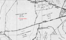 1956 Upper Montgomery County Land Use Map - Plate 18