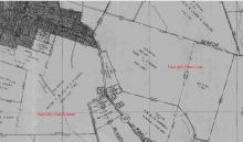 1956 Upper Montgomery County Land Use Map