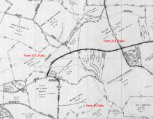 1956 Upper Montgomery County Land Use Map - Plate 17