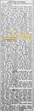 Washington Even Star - 1898 Rockville Fair article