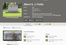 Find A Grave extract