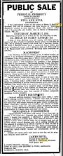Frederick News - full sale ad - 28 Feb 1951