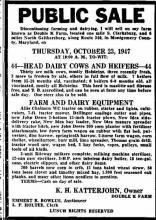 Katterjohn Sales ad