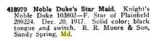1919 Jersey Herd Registry 1919 Jersey Herd Registry