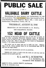 Farm 81_Plummer - E. L. Burdette sale ad 1947