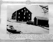 Mullineaux barn in 1921