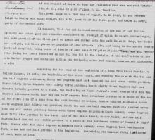 1945 deed from Cooley to Elmer Pusey