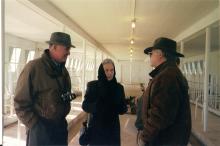 Farm 42_King - Bill Duvall, Macie King, etc. at empty MOOseum barn